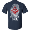 It's in My DNA Freemason Square & Compass Symbol