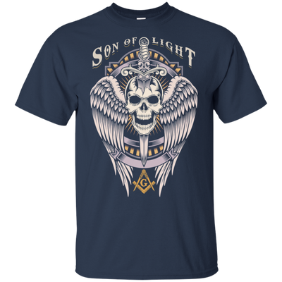 Son Of Light Winged Skull With Sword Freemason Freemason Square & Compass