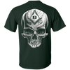 Skull Rider Freemason Square & Compass Symbol