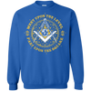 Meet Upon The Level Freemason Square & Compass Symbol