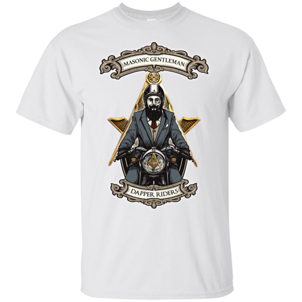 Gentlemen Riders Freemason Square & Compass Symbol