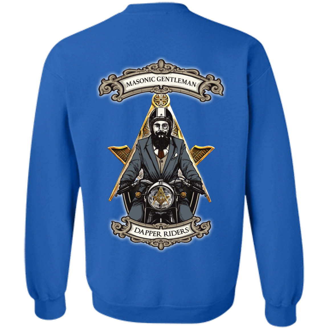 Dapper Riders Freemason Square & Compass Symbol