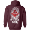 It's in My DNA Freemason Square & Compass Symbol