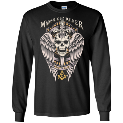 Masonic Rider Winged Skull With Sword Freemason Freemason Square & Compass