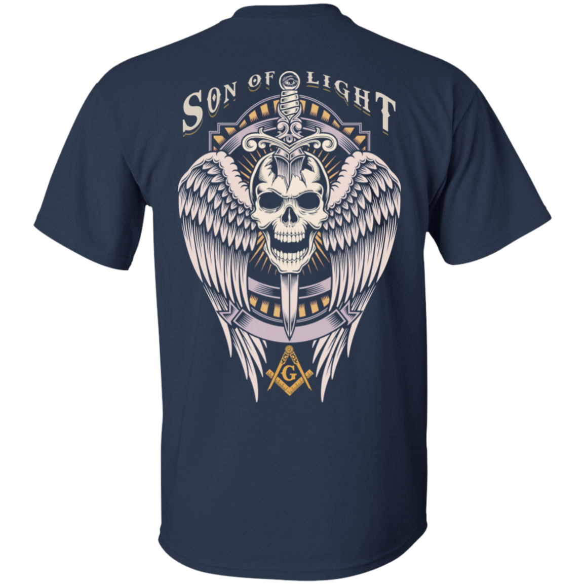 Son Of Light Freemason Square & Compass Symbol