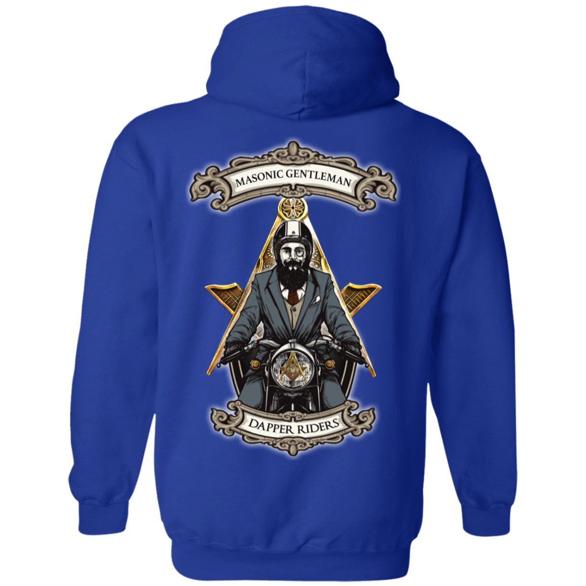 Gentlemen Rider Freemason Square & Compass Symbol