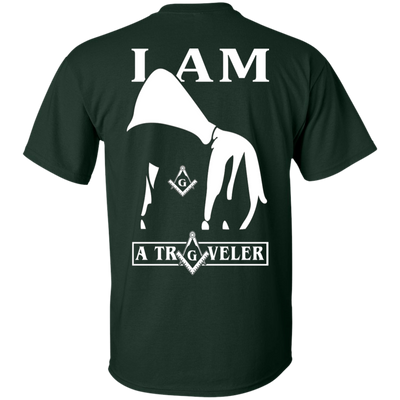 I Am A Traveler Freemason Square & Compass Symbol