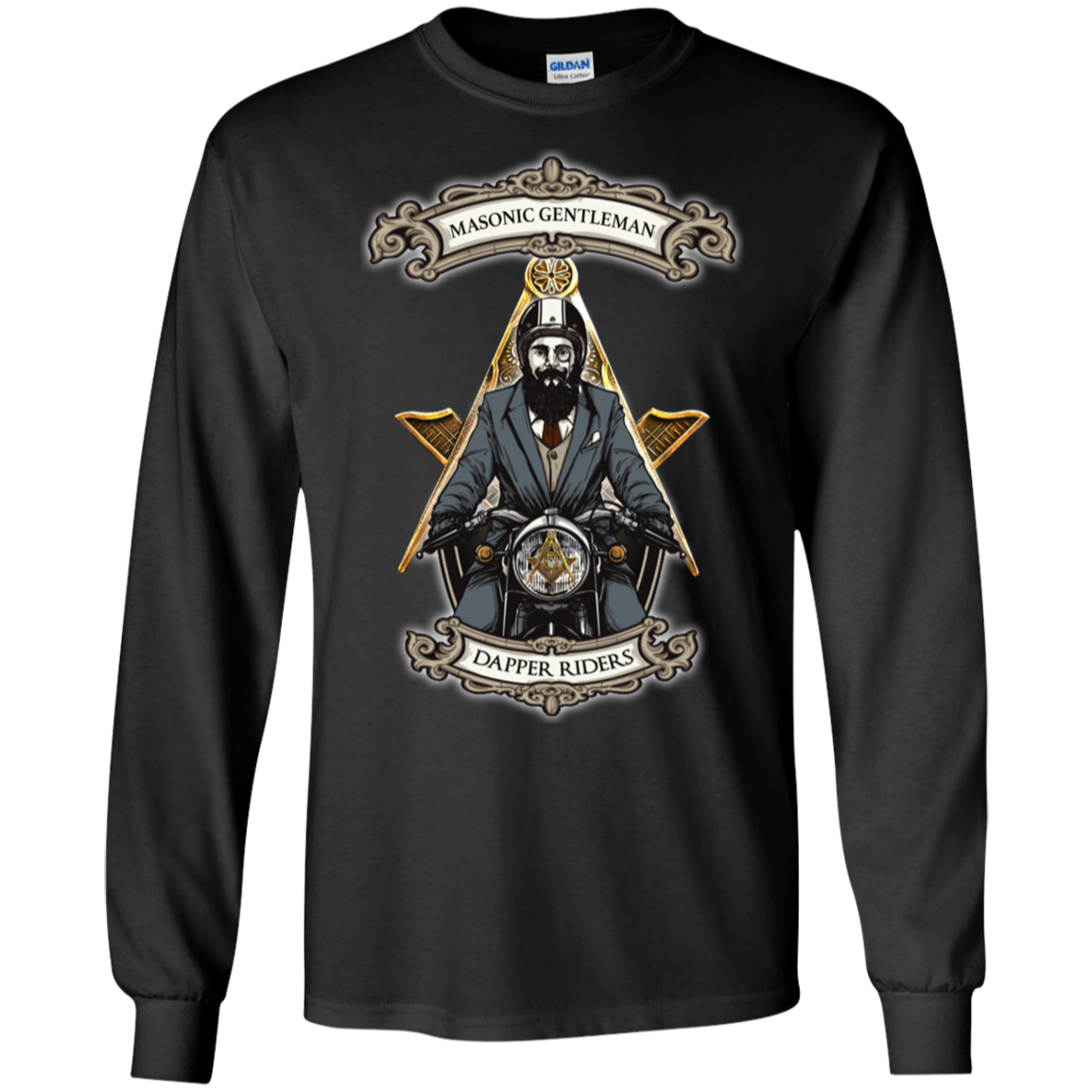 Gentlemen Riders Freemason Square & Compass Symbol