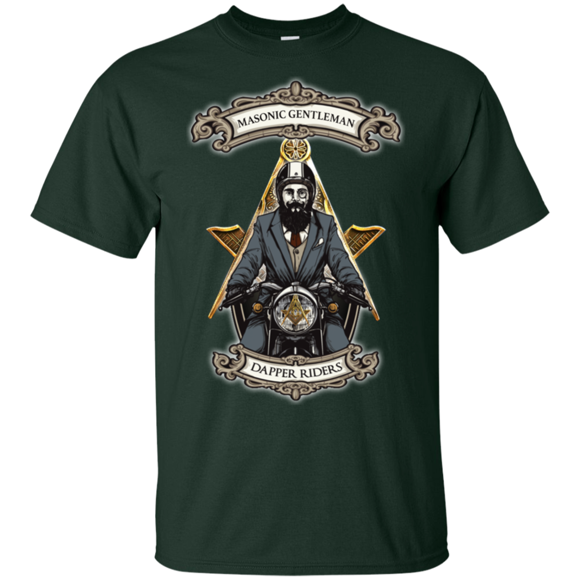 Gentlemen Riders Freemason Square & Compass Symbol