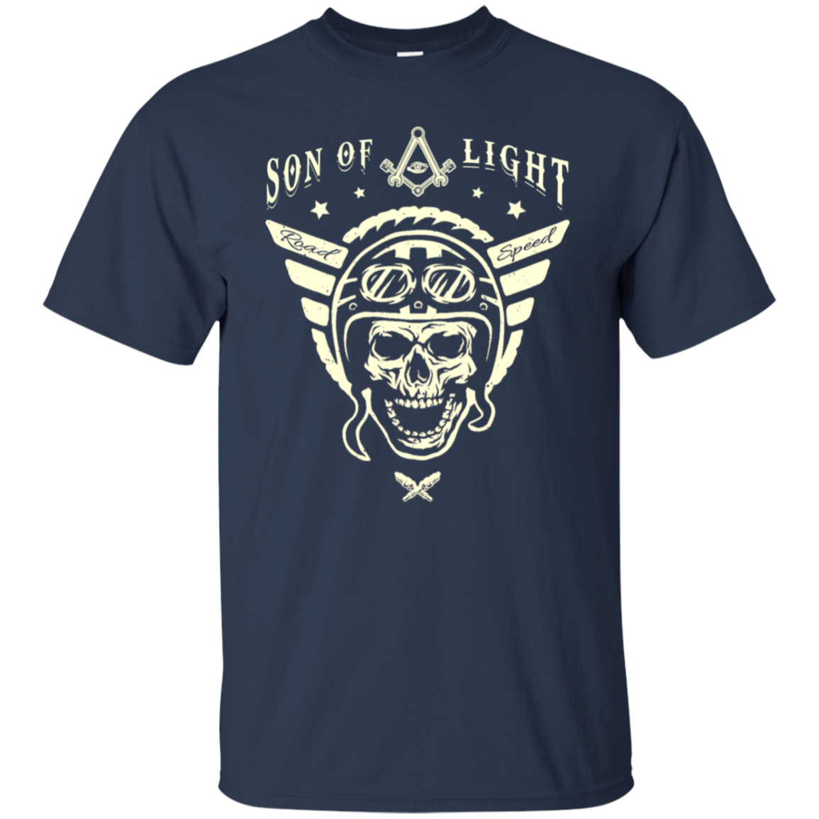 Son Of Light Rider Freemason Square & Compass Symbol