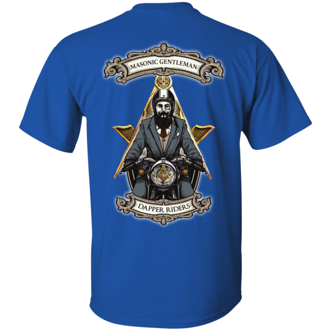 Gentlemen Rider Freemason Square & Compass Symbol