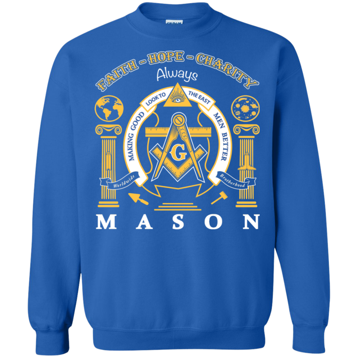 Making Good Men Better Freemason Square & Compass Symbol