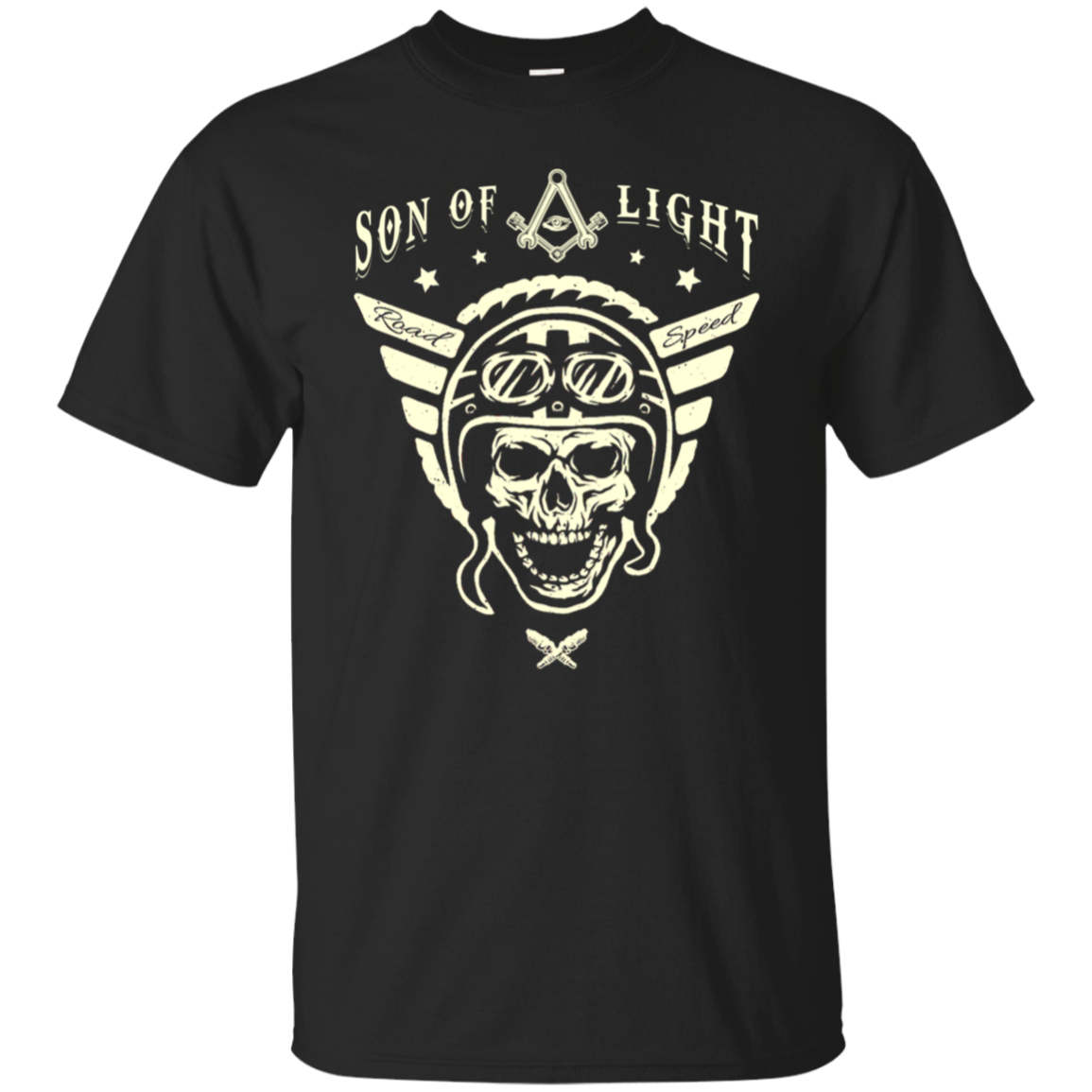 Son Of Light Rider Freemason Square & Compass Symbol