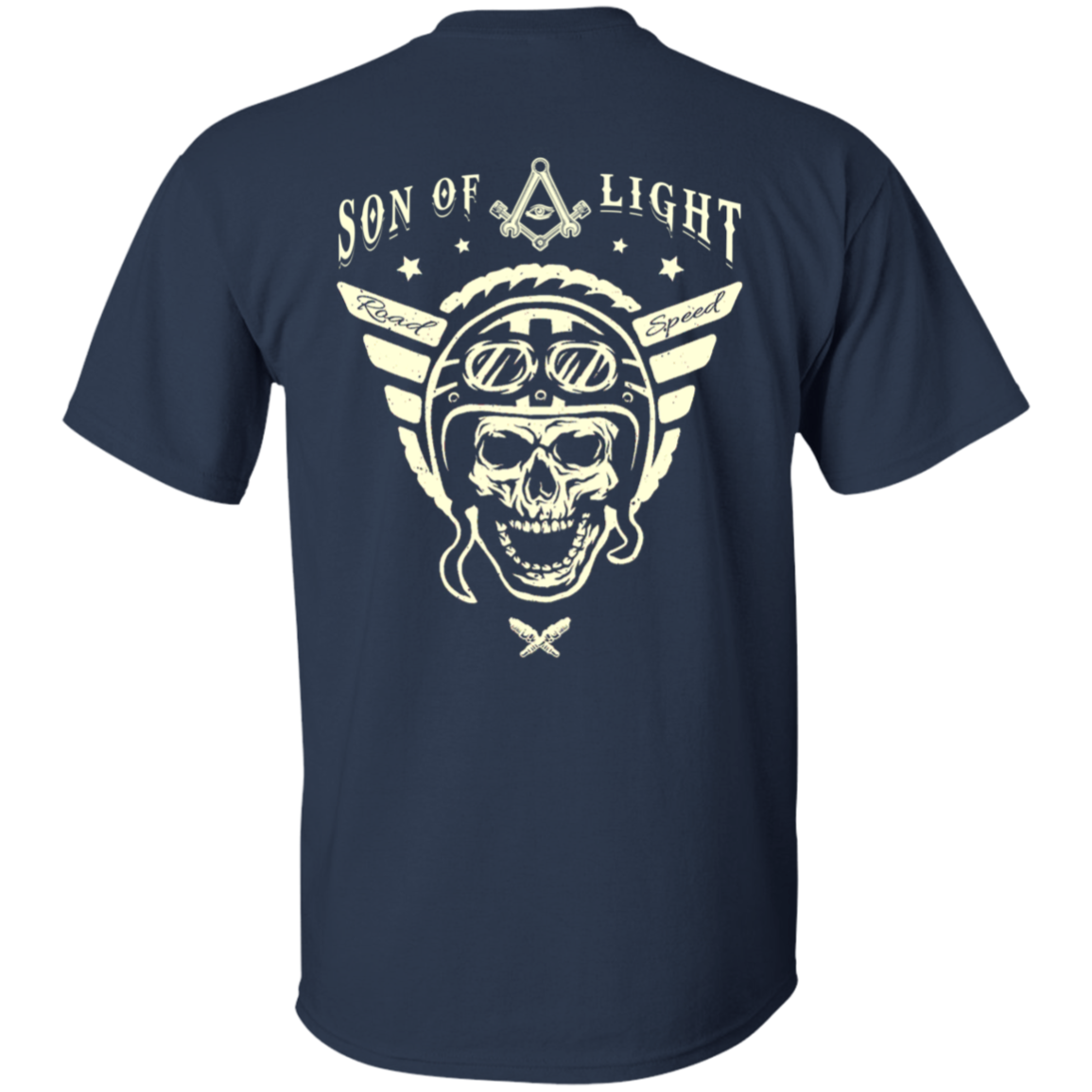 Son Of Light Rider Freemason Square & Compass Symbol