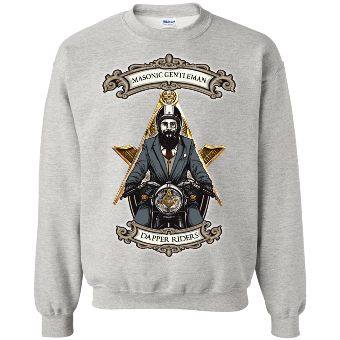 Gentlemen Riders Freemason Square & Compass Symbol