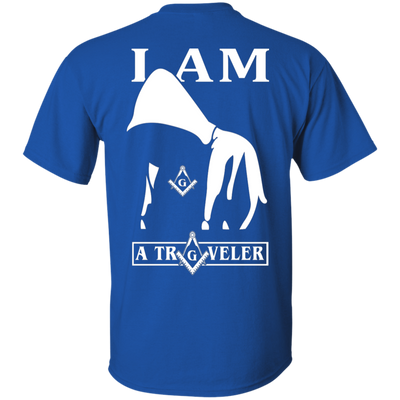 I Am A Traveler Freemason Square & Compass Symbol