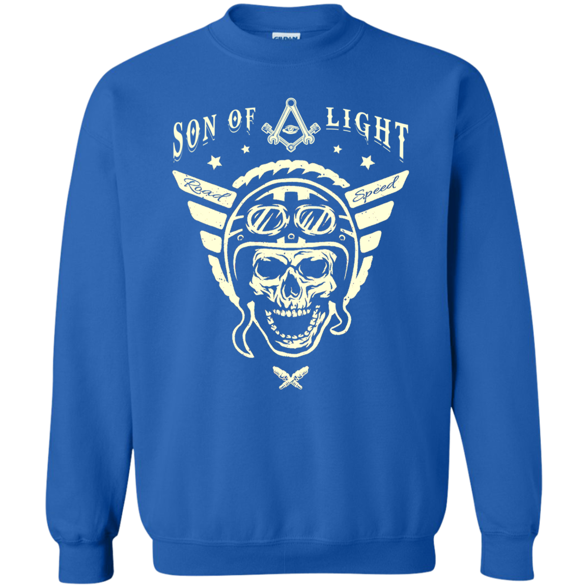 Son Of Light Rider Freemason Square & Compass Symbol