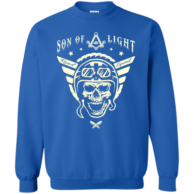 Son Of Light Rider Freemason Square & Compass Symbol