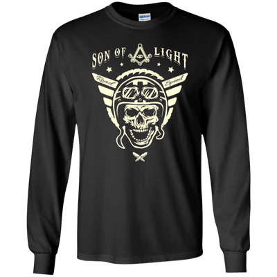 Son Of Light Rider Freemason Square & Compass Symbol