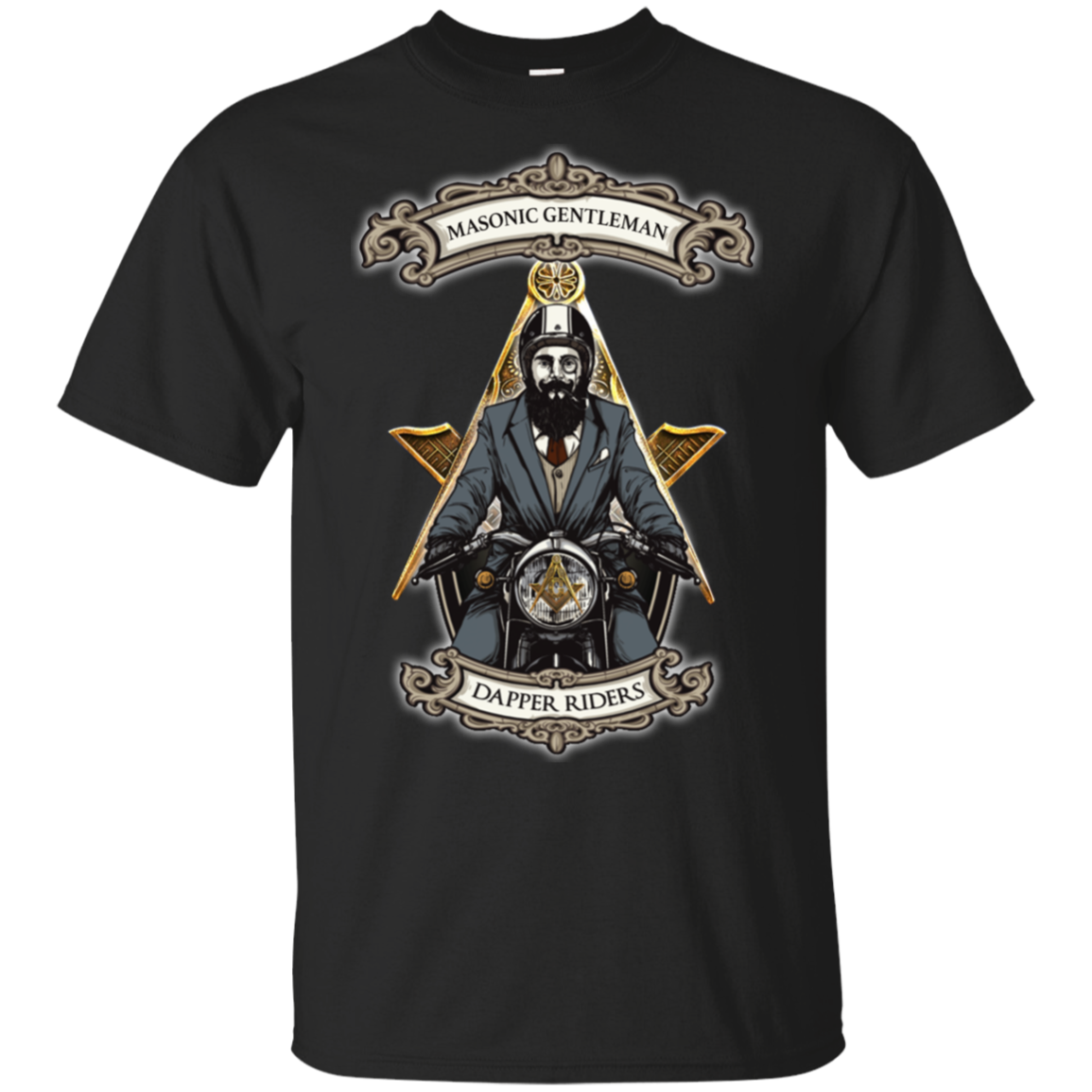 Gentlemen Riders Freemason Square & Compass Symbol