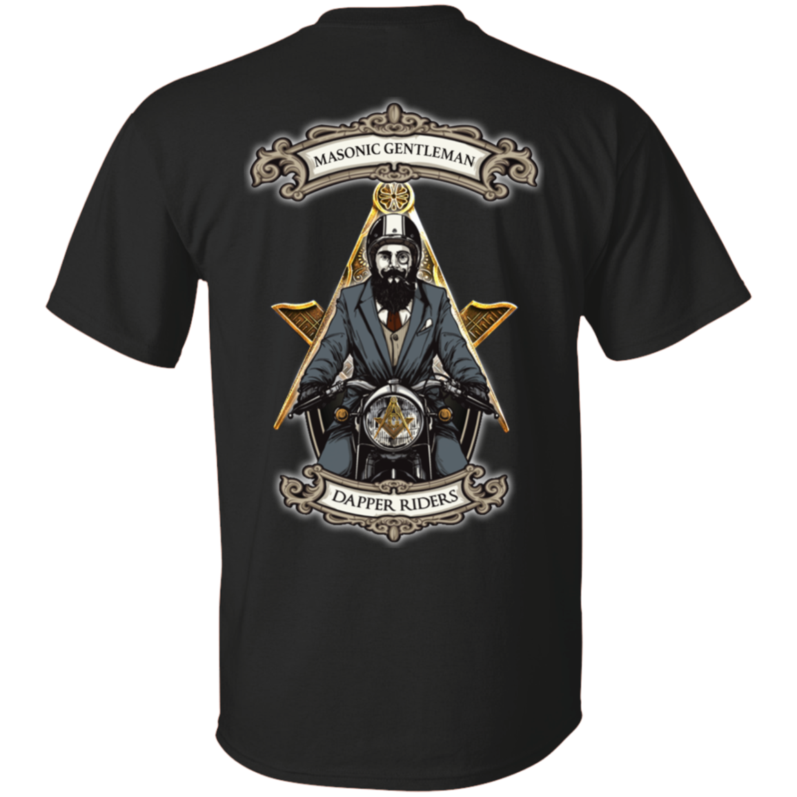 Gentlemen Rider Freemason Square & Compass Symbol