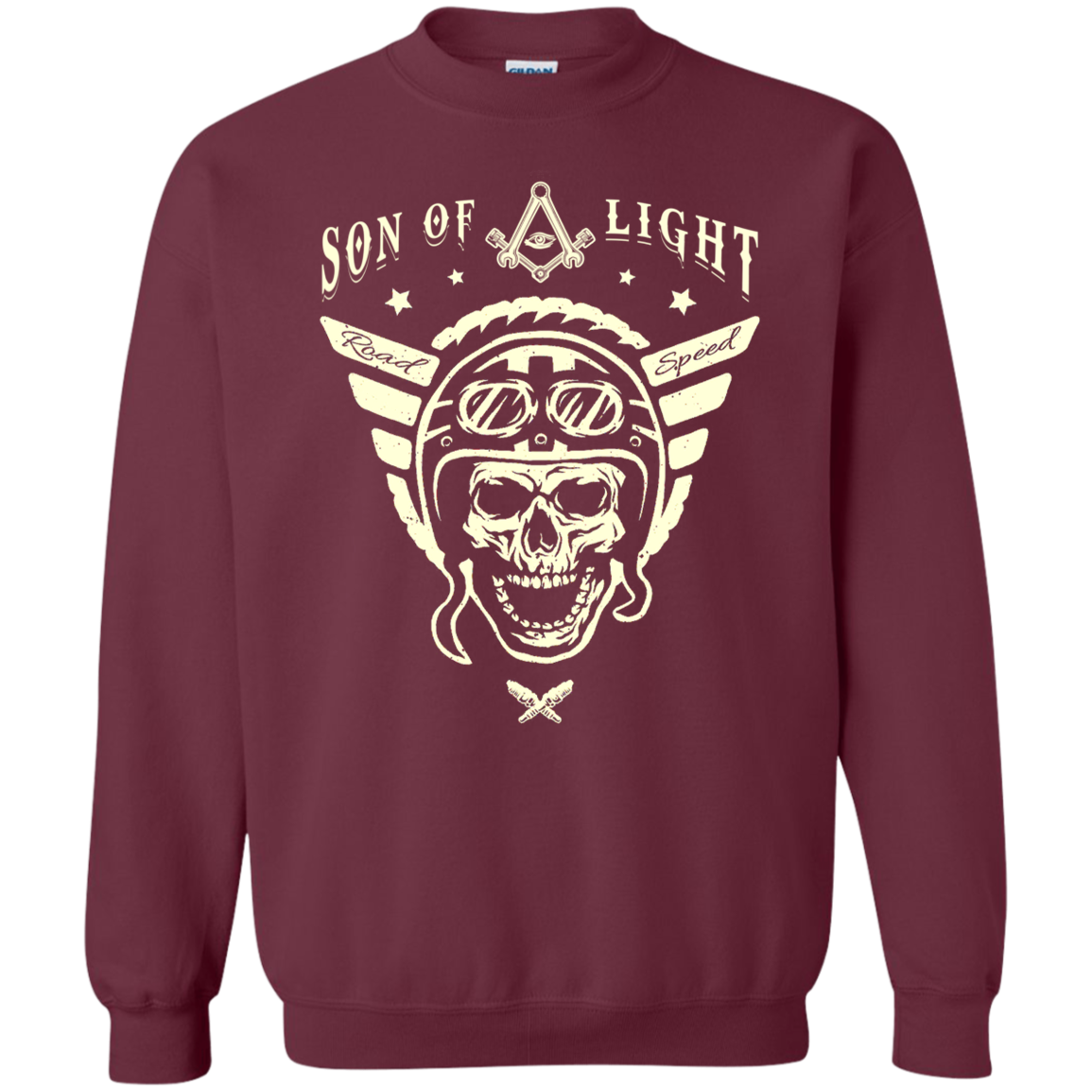 Son Of Light Rider Freemason Square & Compass Symbol