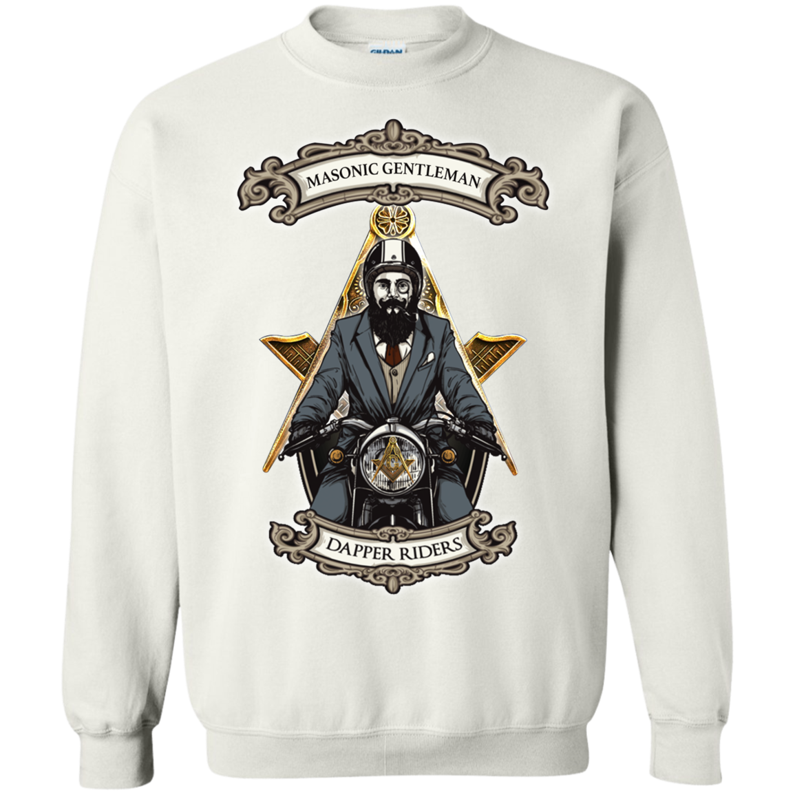 Gentlemen Riders Freemason Square & Compass Symbol