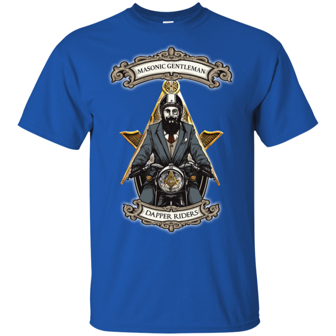 Gentlemen Riders Freemason Square & Compass Symbol