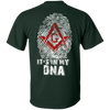 It's in My DNA Freemason Square & Compass Symbol