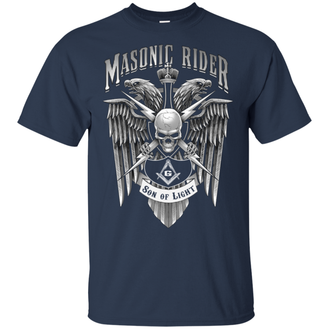 Masonic Rider Son Of Light Scottish Rite Freemason Square & Compass