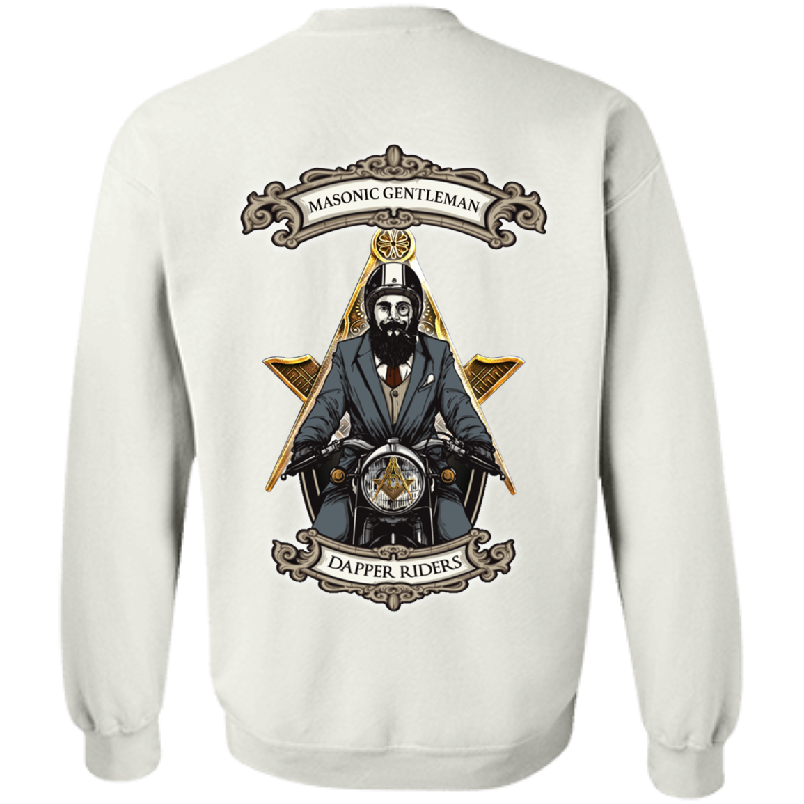 Gentlemen Rider Freemason Square & Compass Symbol