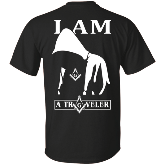 I Am A Traveler Freemason Square & Compass Symbol