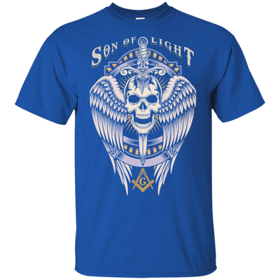 Son Of Light Winged Skull With Sword Freemason Freemason Square & Compass