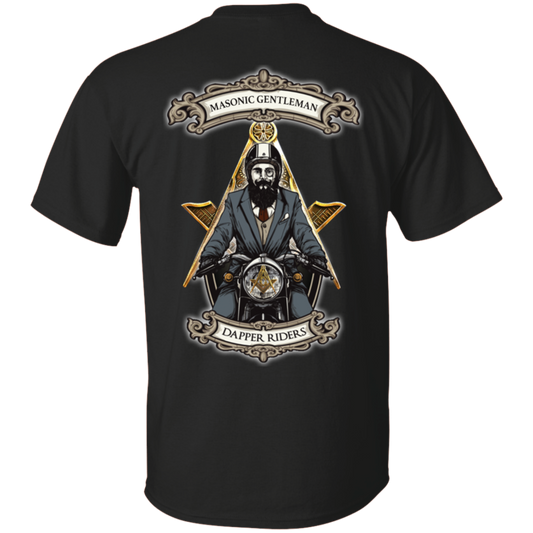 Dapper Riders Freemason Square & Compass Symbol