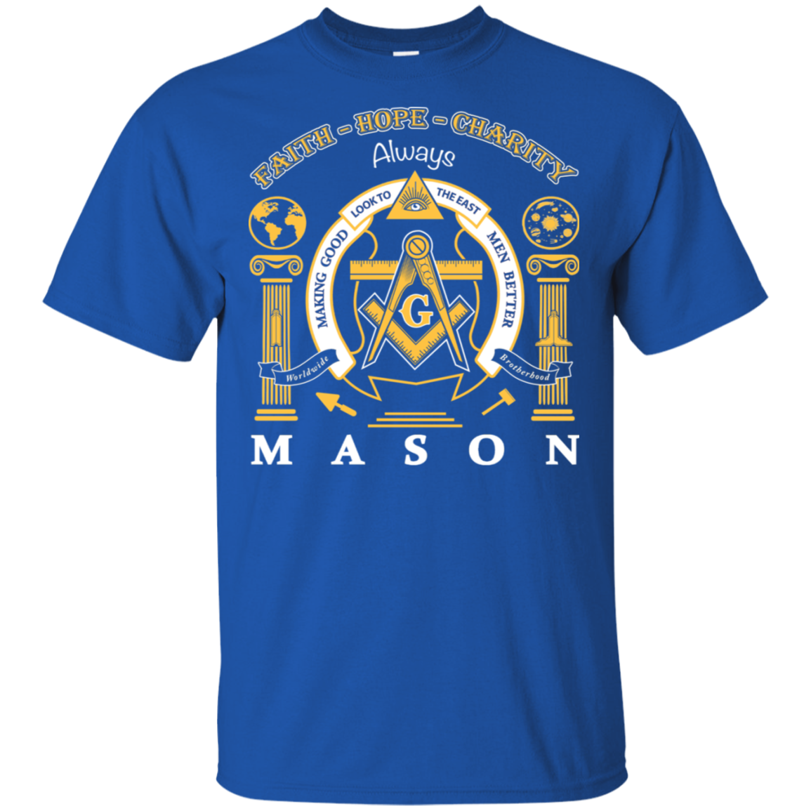 Making Good Men Better Freemason Square & Compass Symbol