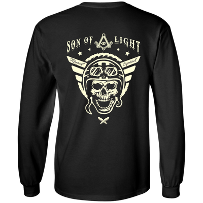 Son Of Light Rider Freemason Square & Compass Symbol