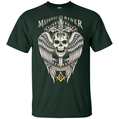 Masonic Rider Winged Skull With Sword Freemason Freemason Square & Compass
