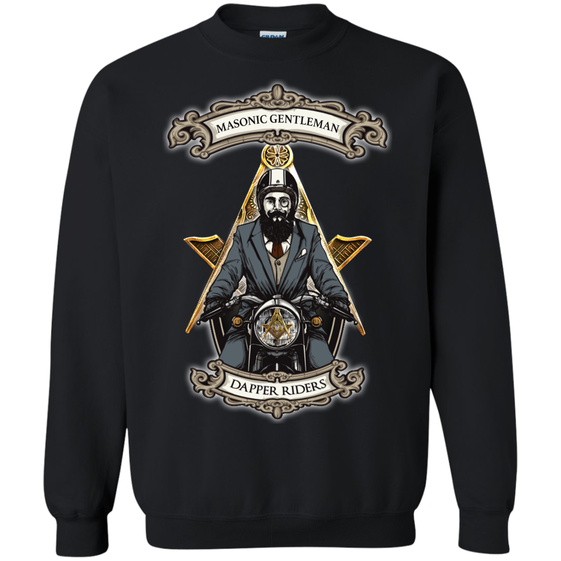 Gentlemen Riders Freemason Square & Compass Symbol