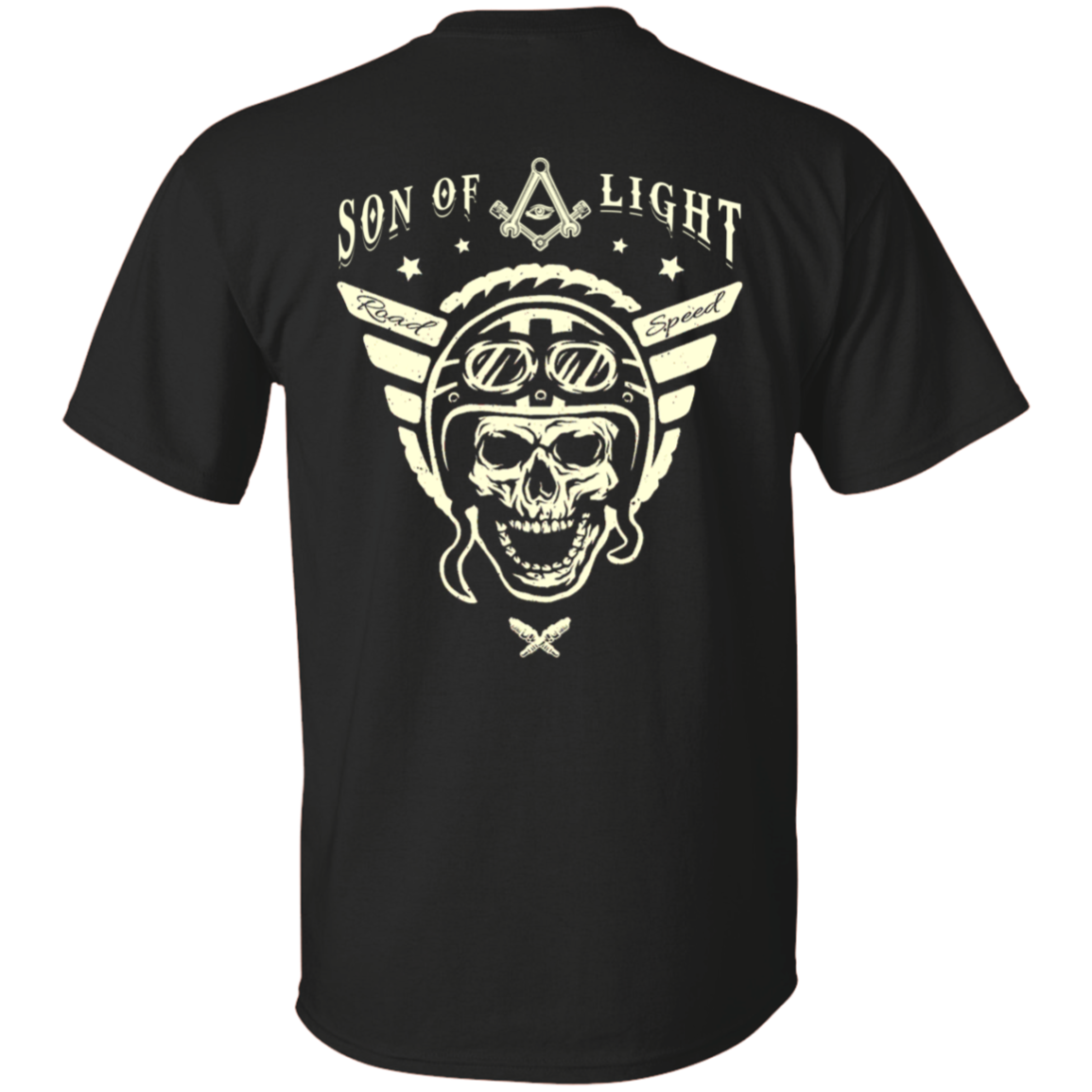 Son Of Light Rider Freemason Square & Compass Symbol