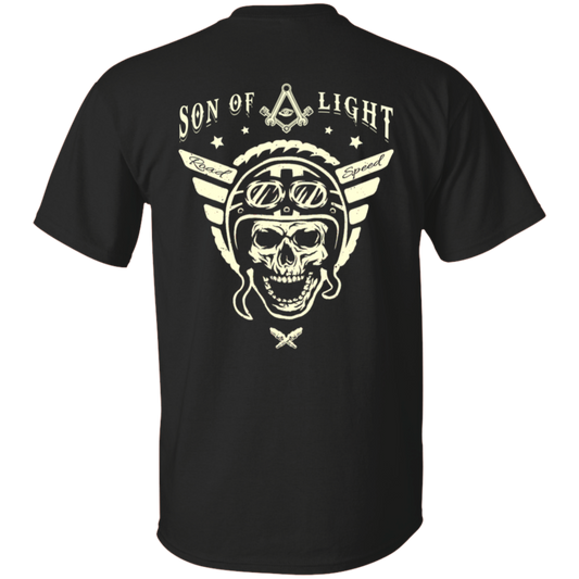 Son Of Light Rider Freemason Square & Compass Symbol