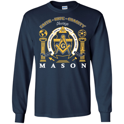 Making Good Men Better Freemason Square & Compass Symbol