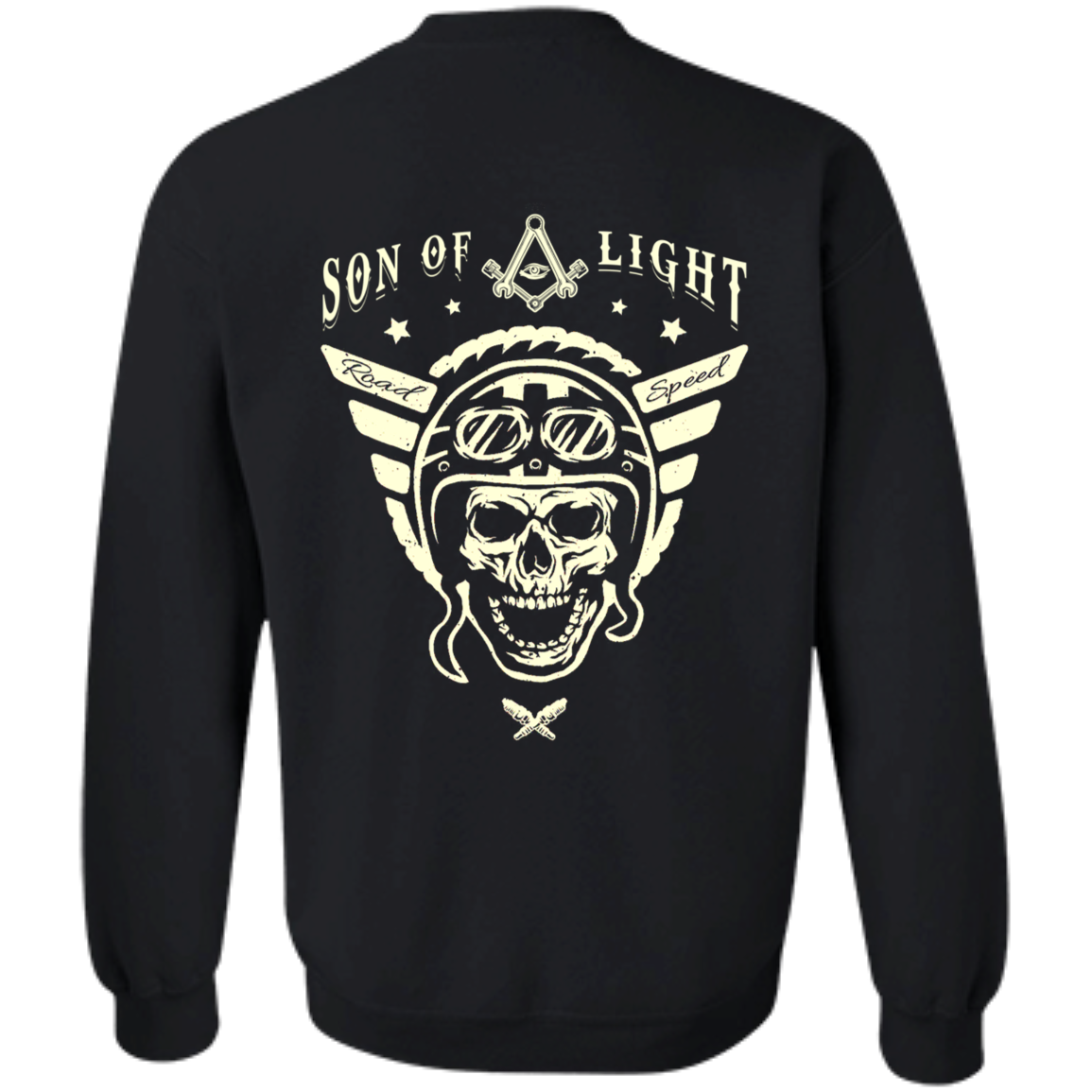 Son Of Light Rider Freemason Square & Compass Symbol