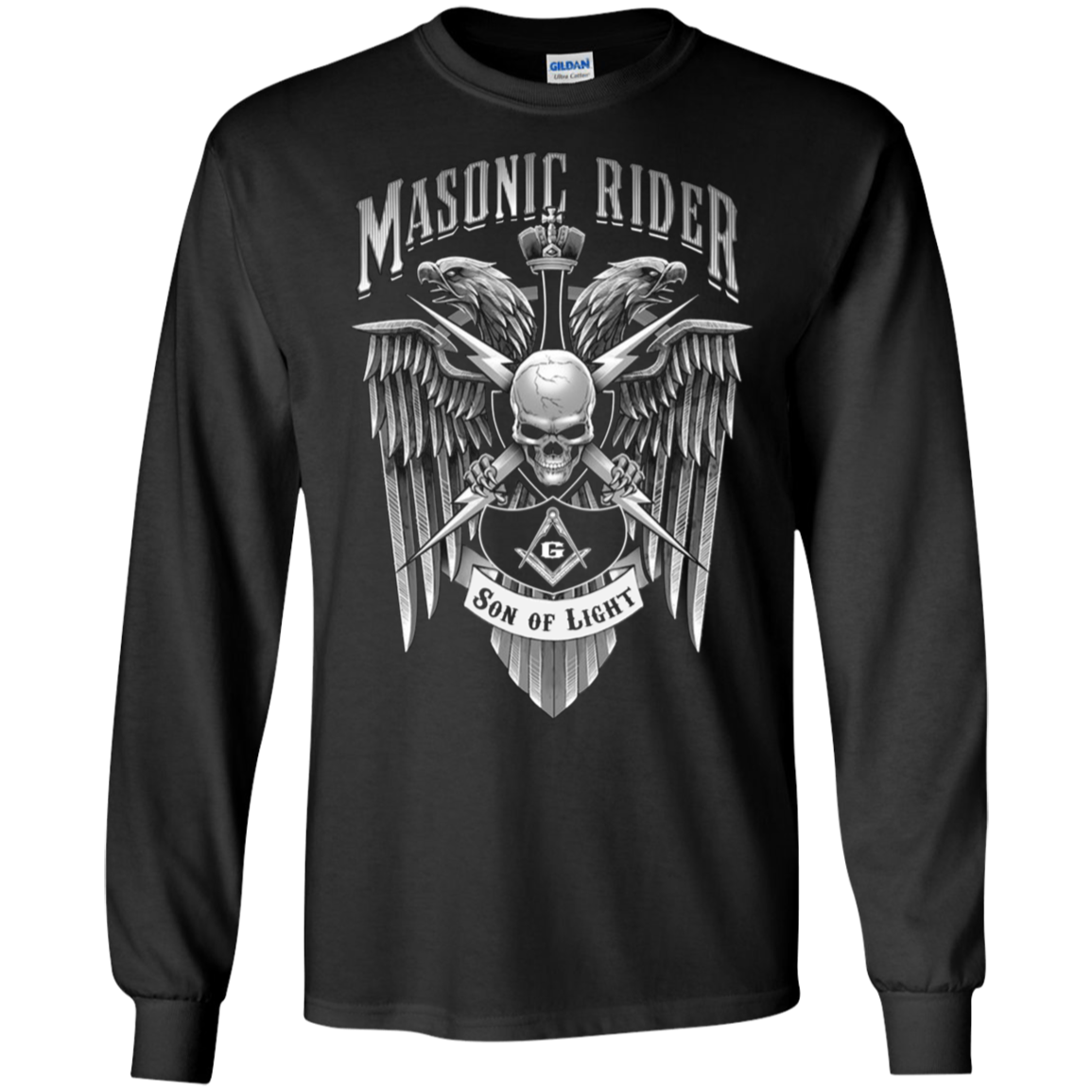 Masonic Rider Son Of Light Scottish Rite Freemason Square & Compass