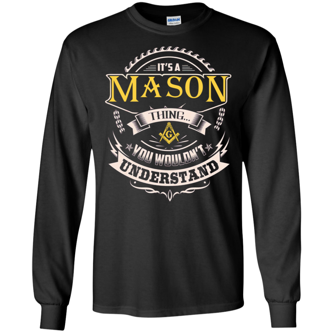 It's A Mason Thing You Wouldn't Understand Freemason Square & Compass