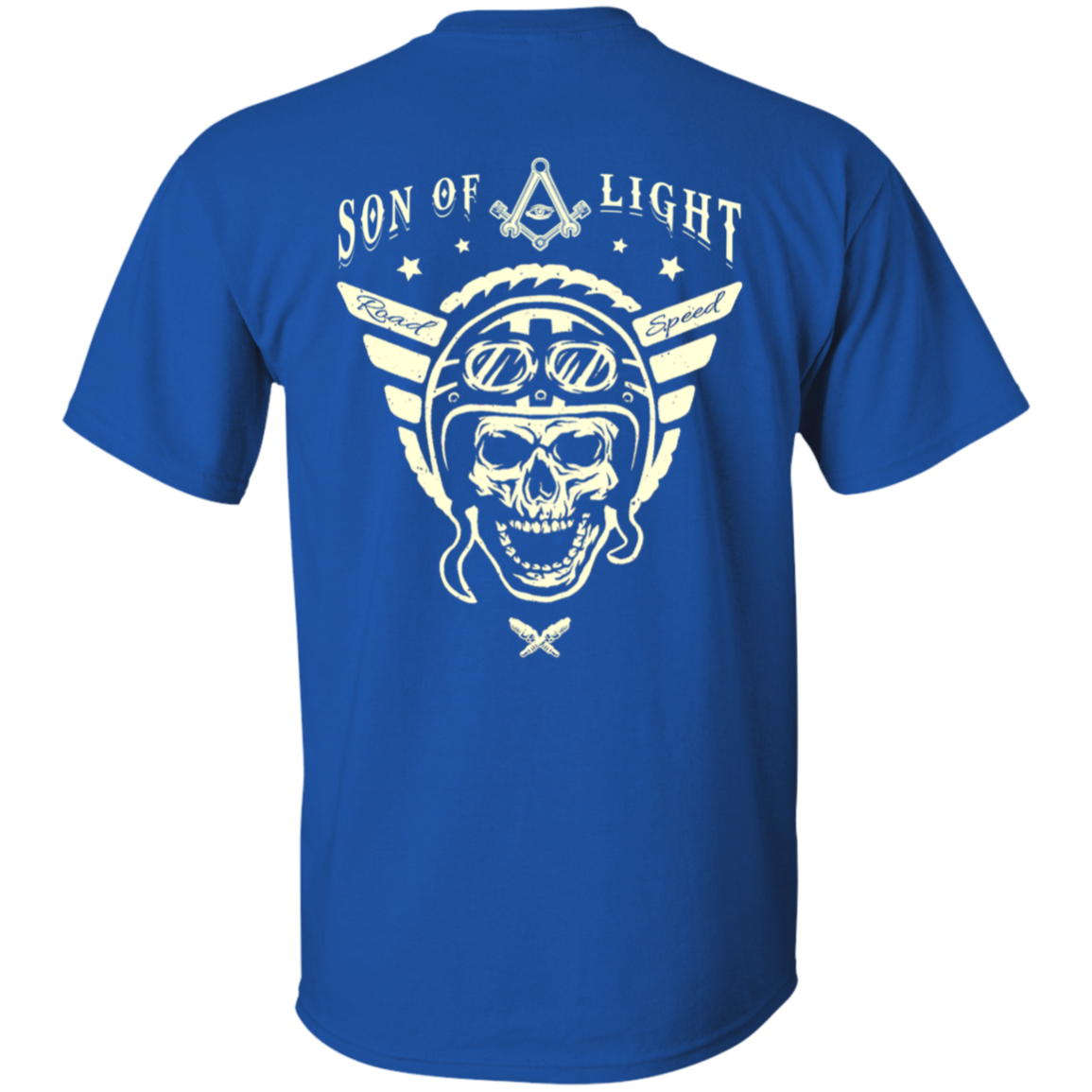 Son Of Light Rider Freemason Square & Compass Symbol