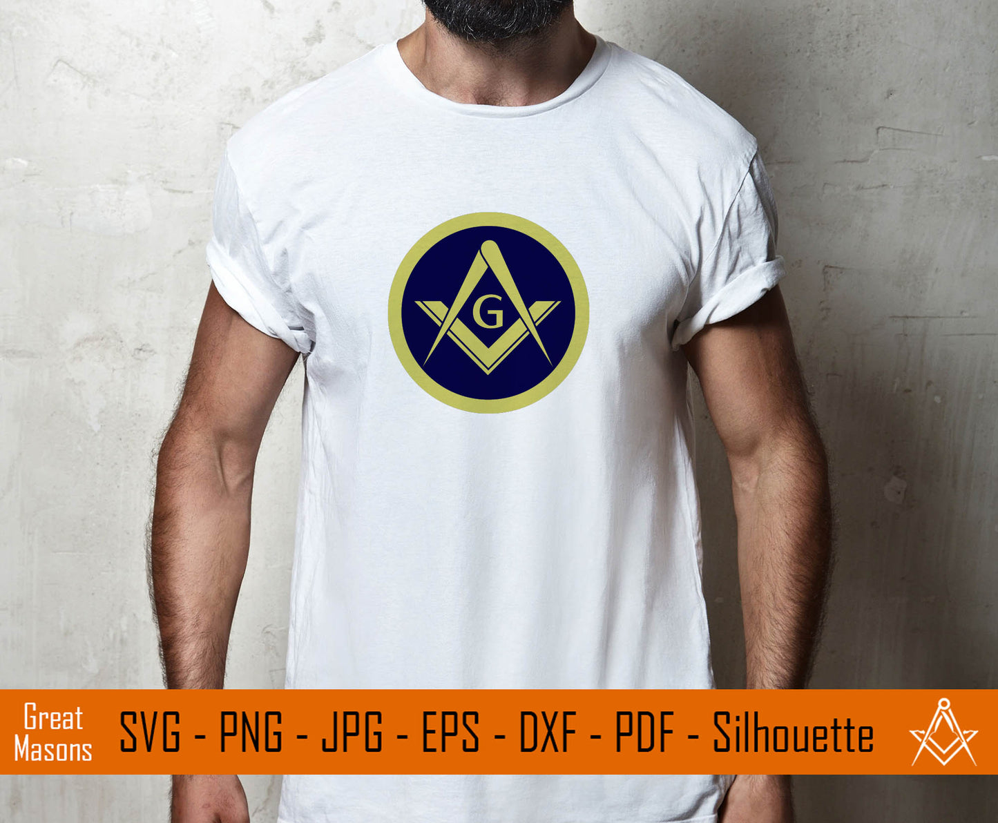 Freemasons Square and Compasses Symbol SVG, Png, Eps, Dxf, Jpg, Pdf File