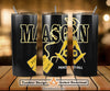 MASON Prince Hall 357 F. and A.M. PHA Dog Tags Skinny Tumbler Wrap Png Straight & Tapered Tumbler File Digital