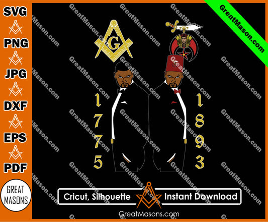 Shriner 1893 Mason 1775 The Life Of Traveler Nobles Shrine SVG, Png, Eps, Dxf, Jpg, Pdf File