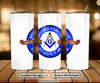 Mason Brother Forever So Mote It Be Skinny Tumbler Wrap Png Straight & Tapered Tumbler File Digital