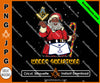 Masonic Santa Claus Merry Christmas Making Good Men Better PNG, JPG